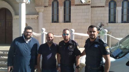 كفرياسيف : الشرطة تقوم بزيارة ميدانيه لمنطقه ليالي طفل المغارة